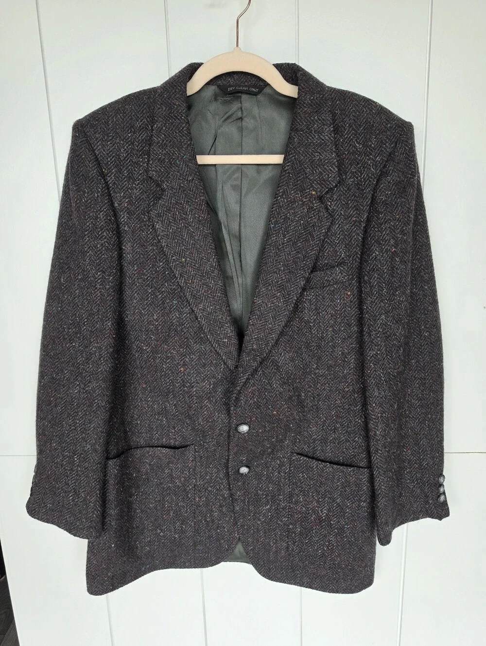 Vintage Daniel Hechter Tweed Men Sport Coat Blazer